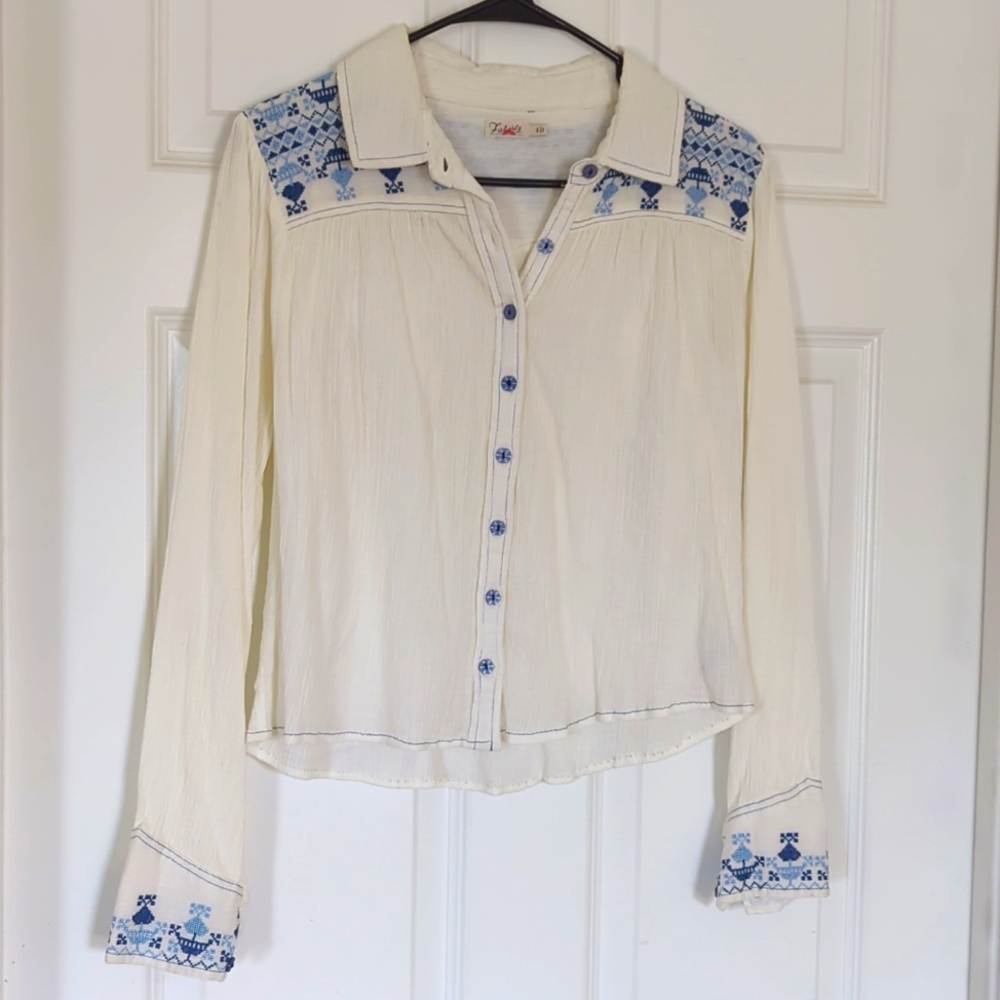 Faherty blouse